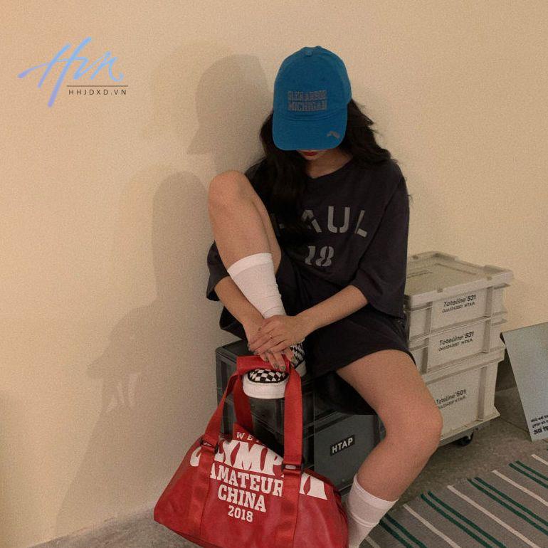 Bộ Đồ Thể Thao Hai Mảnh Áo Tay Ngắn Dáng Rộng Phong Cách Hong Kong Thời Trang Mùa Hè Hàng Mới 2021 Dành Cho Bạn Nữ Sinh