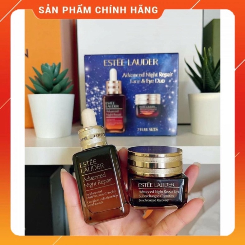 SET ESTEE LAUDER 2 MÓN SERUM 50ML - KEM MẮT 15ML