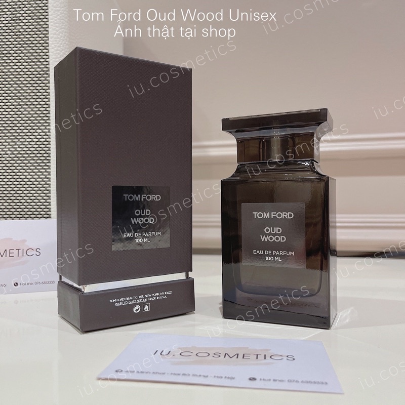 Nước hoa nam T.F Oud Wood 100ml - Dầu thơm nam nữ T.F đen hương thơm sang trọng gợi cảm