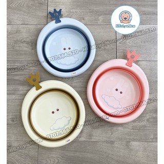 CHẬU RỬA MẶT GẤP GỌN TRÒN