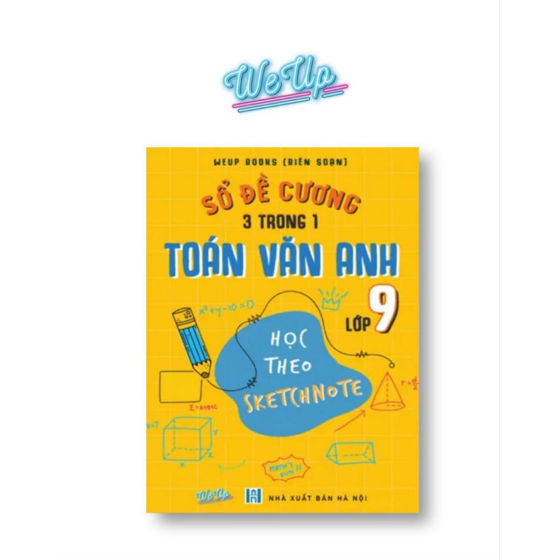 Sổ Đề Cương 3 Trong 1 Toán Văn Anh Lớp 9