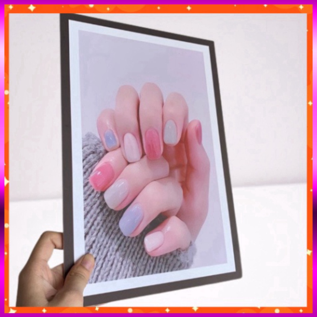 Tranh treo tường tranh treo tường 6 bức tranh trang trí spa, salon tóc, nail, dán tường siêu chắc, tranh treo tường, Can