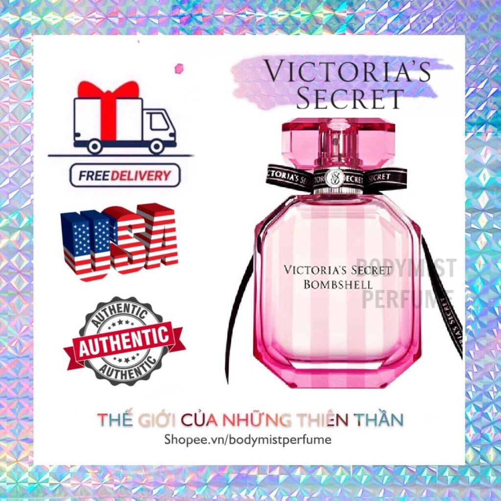 PERFUME⚜️Nước Hoa Nữ Victoria Secret Bombshell EDP 5ml/10ml/20ml