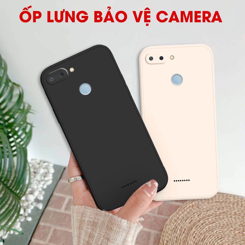 Ốp lưng Xiaomi Redmi 6 / Redmi6 TPU mềm bảo vệ camera, ốp lưng siêu rẻ silicon