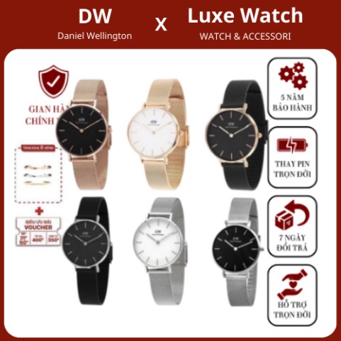 . đồng hồ đeo tay nữ Daniel Welington Classic Petite Dây Mesh 28-36mm - Luxe Watch Official . . | BigBuy360 - bigbuy360.vn
