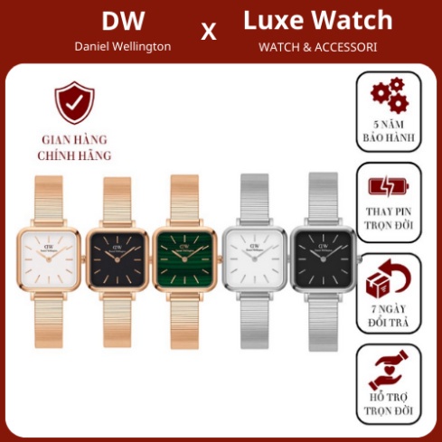 . đồng hồ thời trang Nữ D.W Quadro Studio 22x22mm đồng hồ đeo tay đeo tay DW - Luxe Watch Official . . | BigBuy360 - bigbuy360.vn