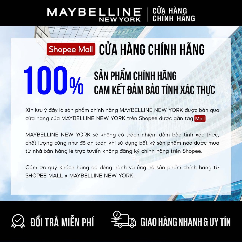 [Quà Tặng] Túi Đựng Đồ Trang Điểm Maybelline New York