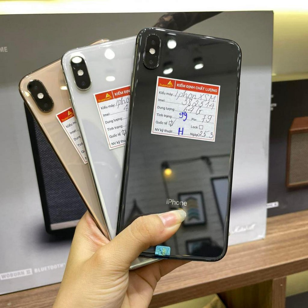 Điện thoại lp X_s_m_a_c cũ 98% máy chính hãng nguyên zin dung lượng 64/128/256GB Vàng Đen Trắng