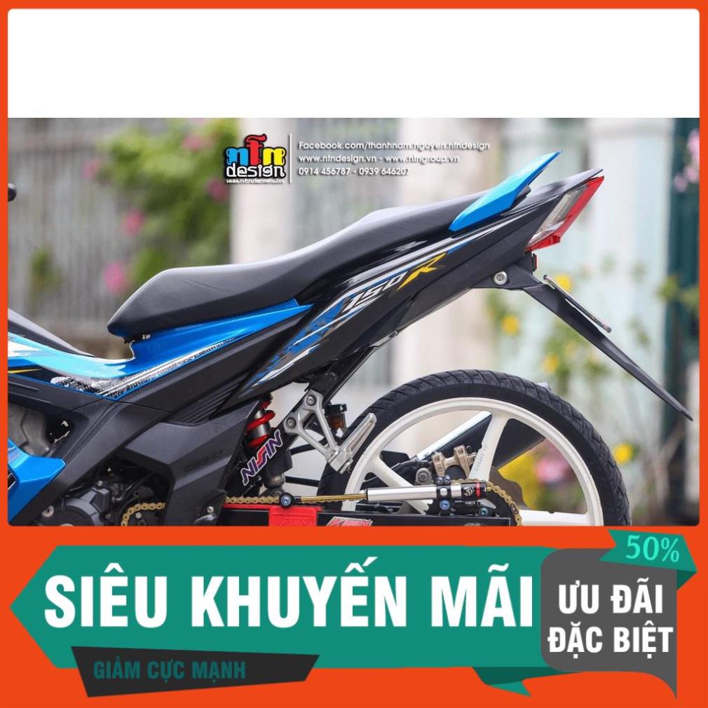 [FREE SHIP] Tem Rời Dán Xe sonic xanh đen 150R