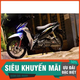 Tem Rời Dán xe Wave RSX Fi đời 2014 đến 2018 chế sọc Crypton