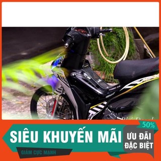 Tem Rời Dán xe Wave RSX Fi đời 2014 đến 2018 chế sọc Crypton