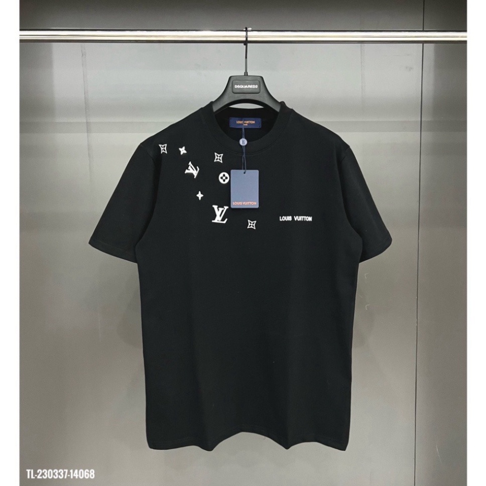 Áo Thun Dáng Rộng In Logo LV Thời Trang Mùa Hè Cho Nam Và Nữ | BigBuy360 - bigbuy360.vn
