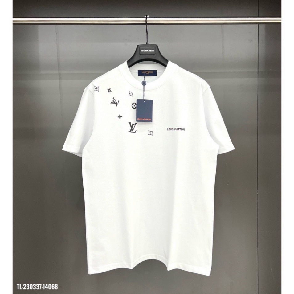 Áo Thun Dáng Rộng In Logo LV Thời Trang Mùa Hè Cho Nam Và Nữ | BigBuy360 - bigbuy360.vn