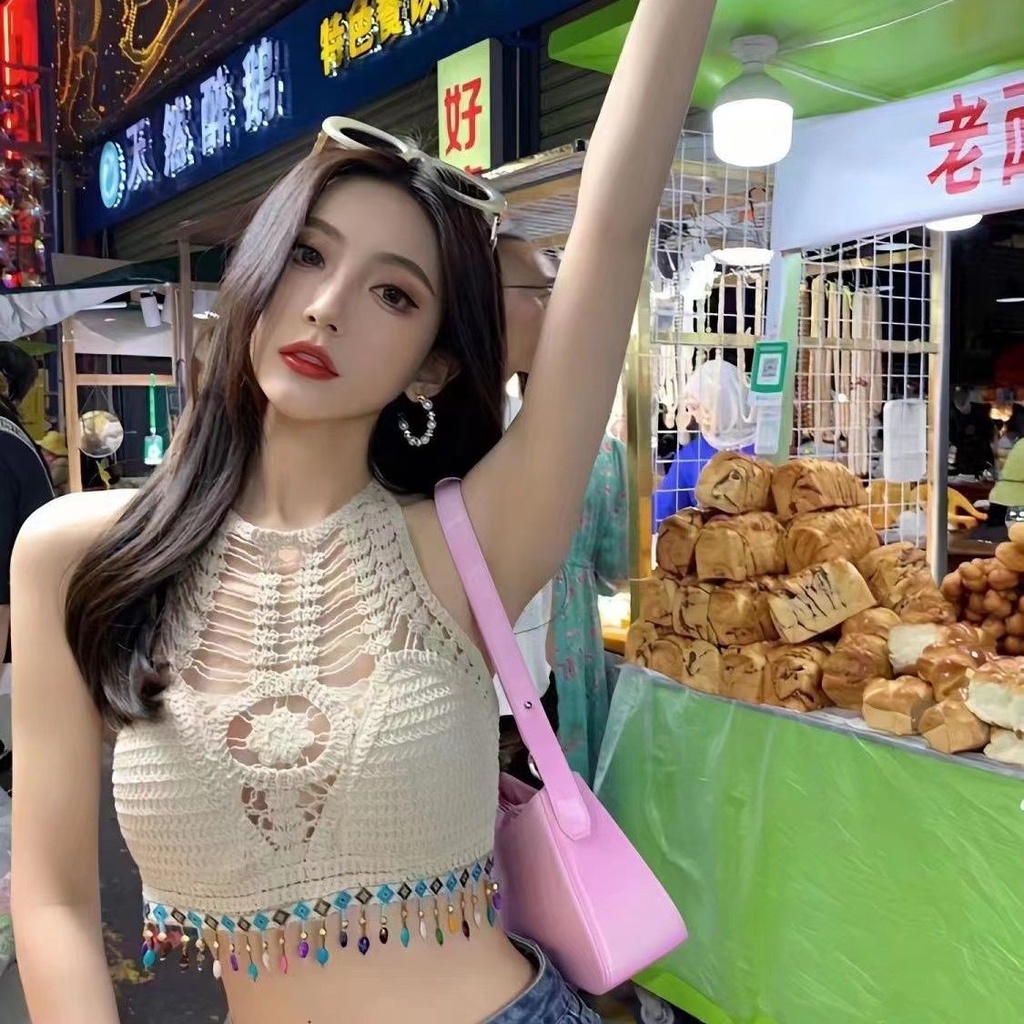 Hàng Mới Về Mới Áo Đan Len Thêu Họa Tiết Phong Cách Bohemian Thời Trang Cho Nữ