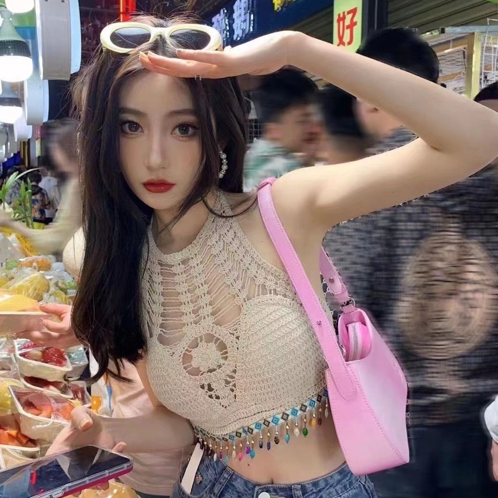 Hàng Mới Về Mới Áo Đan Len Thêu Họa Tiết Phong Cách Bohemian Thời Trang Cho Nữ