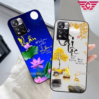 Ốp đẹp Ốp lưng Xiaomi redmi note 11 pro 5g china / note 11 pro plus thư pháp tài lộc may mắn CCL 2023