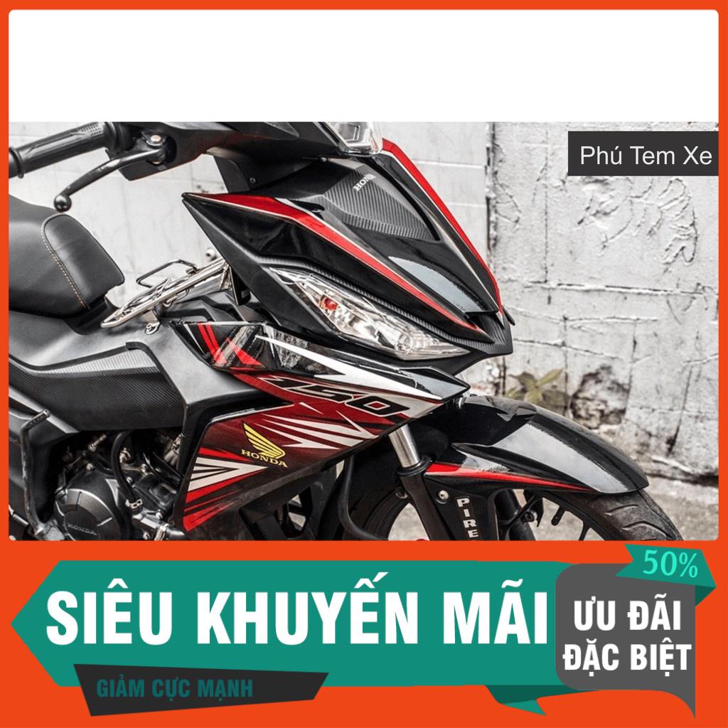 [FREE SHIP] Tem Rời Dán Xe chế tem Zin Winner xe đen 1