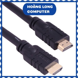 [Loại 1] Dây hdmi 1.5m tròn đen chống nhiễu cao cấp