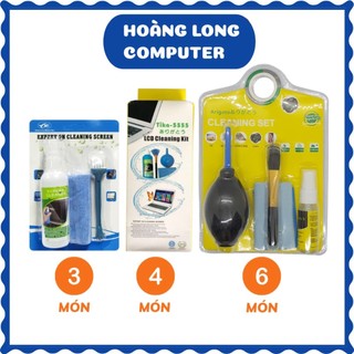 Bộ Vệ Sinh Máy tính Laptop macbook 4 món nhỏ gọn cao cấp vệ sinh đa năng tiện lợi VNET-BVS03