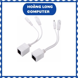 Video Balun POE biến camera IP thường thành camera IP Nguồn POE 15V 0.8A Hàng chất lượng