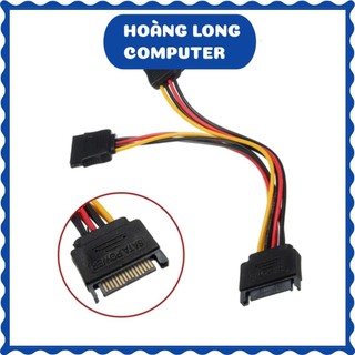 Dây Cáp Dữ Liệu SATA 1 ra 1 Dây chia nguồn sata 1-2 VNET