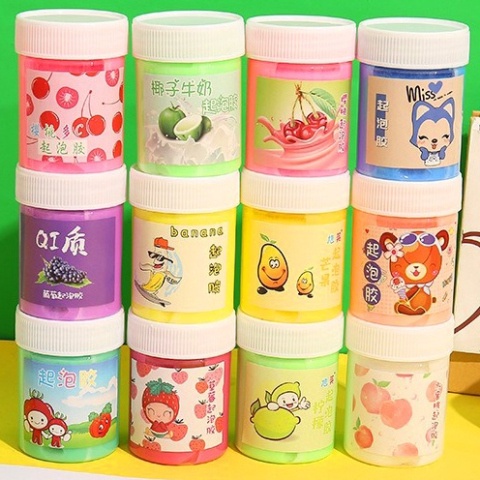 SLIME BASIC CẦU VỒNG 150ML 🌈 RAINBOW BASIC SLIME - SLIME BASIC BÓNG ĐẶC - SLIME BASIC MSP75669