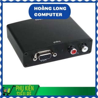 [Loại 1] Bộ chuyển đổi VGA sang HDMI (Sắt)