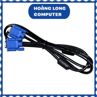 [Loại 1] Dây cáp VGA 1.5M Đen chống nhiễu loại cực tốt