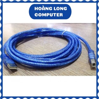 [Loại 1] Dây Máy In 10M chống nhiễu cao cấp( Xanh/Xám)