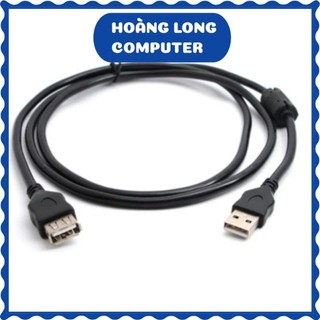 Cáp USB nối dài 1M5 đen / xanh htc chống nhiễu