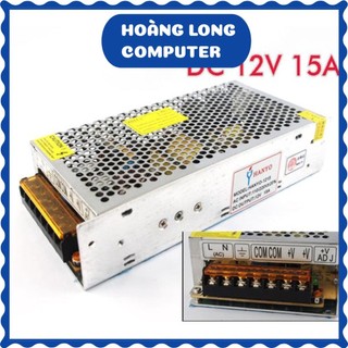 [Hàng Loại 1] Nguồn tổng 12V- 15A cho Camera quan sát, Camera IP, đèn LED....