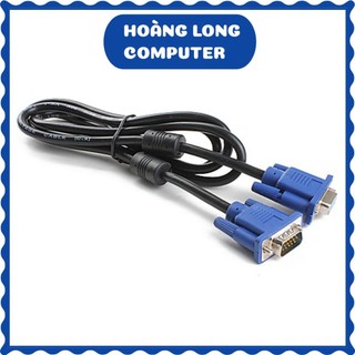 [Loại 1] 10 Dây vga 1.5m/1.8M Đen chống nhiễu Full HD
