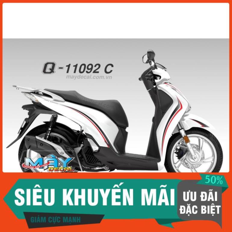 [FREE SHIP] Tem Rời Dán Xe chỉ SH VN 2017 1