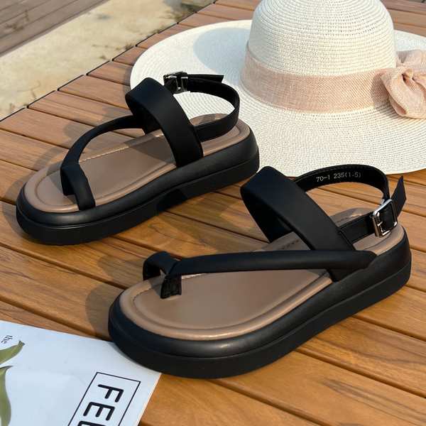 Xăng đan La Mã nữ mùa hè đế dày