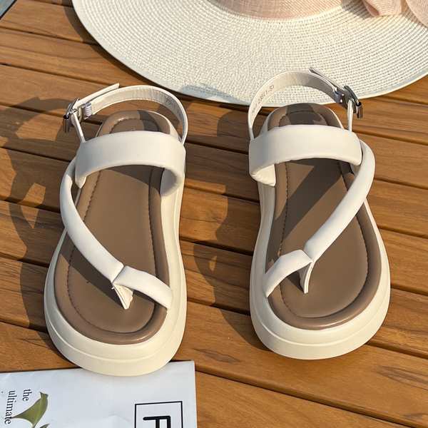 Xăng đan La Mã nữ mùa hè đế dày