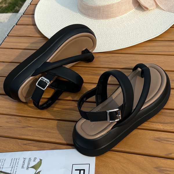 Xăng đan La Mã nữ mùa hè đế dày