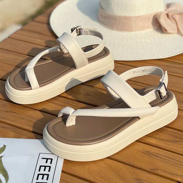 Xăng đan La Mã nữ mùa hè đế dày