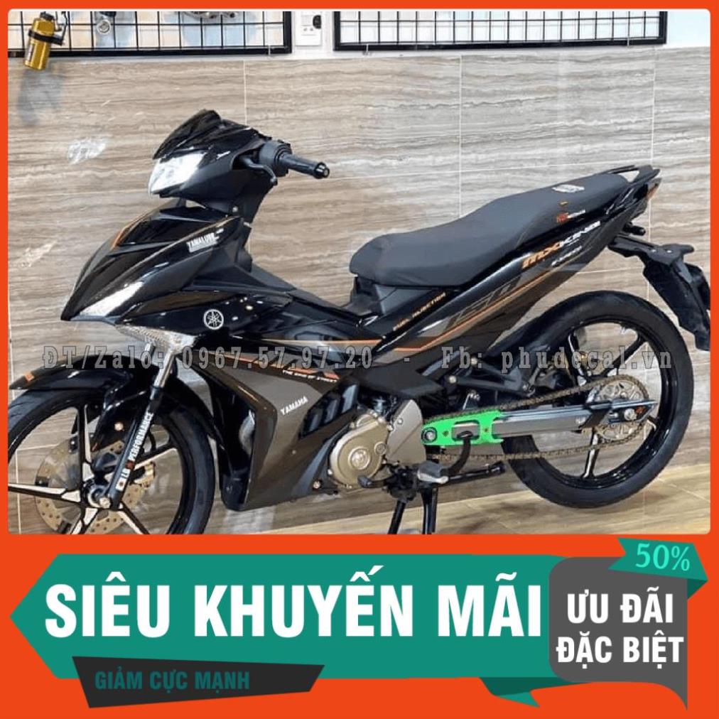 [FREE SHIP] Tem Rời Dán xe Exciter 150 Mx đen xám cam