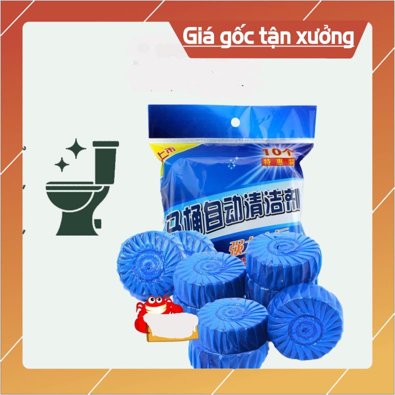 Tẩy bồn cầu - Gói 10 viên tẩy bồn cầu khử mùi diệt khuẩn- SPV2547 - Shop Lemarsx