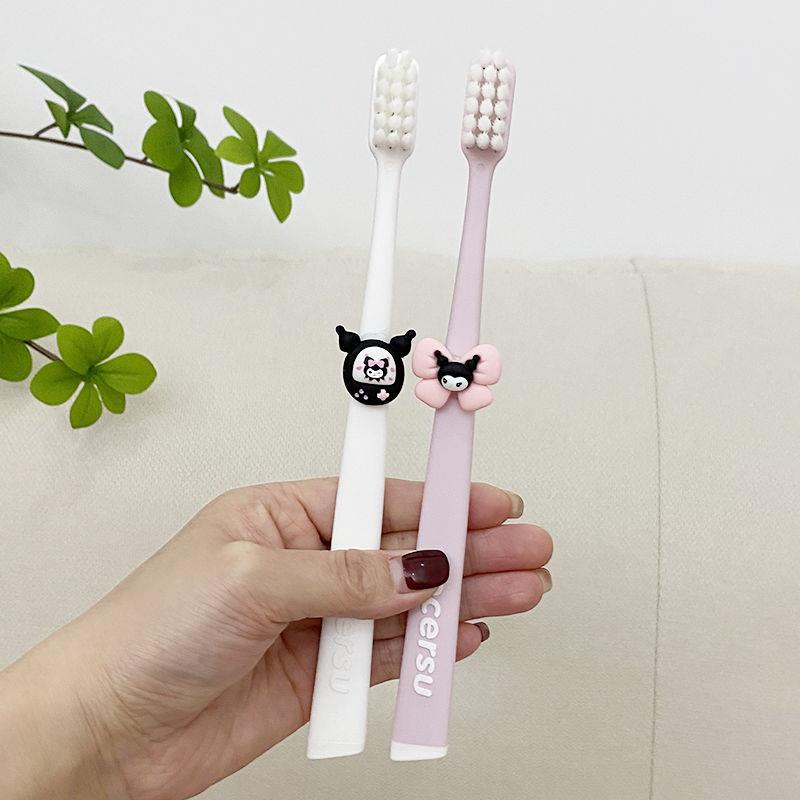 Bàn Chải Đánh Răng Lông Mềm Kiểu Hoạt Hình Dễ Thương Cho Người Lớn Và Trẻ Em