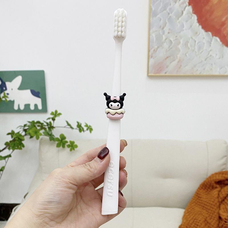 Bàn Chải Đánh Răng Lông Mềm Kiểu Hoạt Hình Dễ Thương Cho Người Lớn Và Trẻ Em
