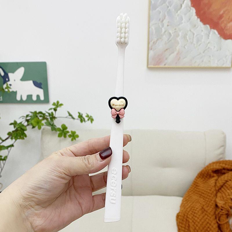 Bàn Chải Đánh Răng Lông Mềm Kiểu Hoạt Hình Dễ Thương Cho Người Lớn Và Trẻ Em