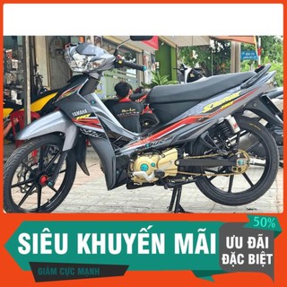 Tem Rời Dán Xe Sirius xám lông chuột