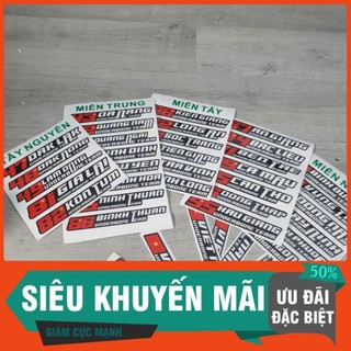 1 tem Underbone Team 64 tỉnh thành (ghi chú tên tỉnh giúp shop, mặc định shop gửi Sài Gòn ạ)