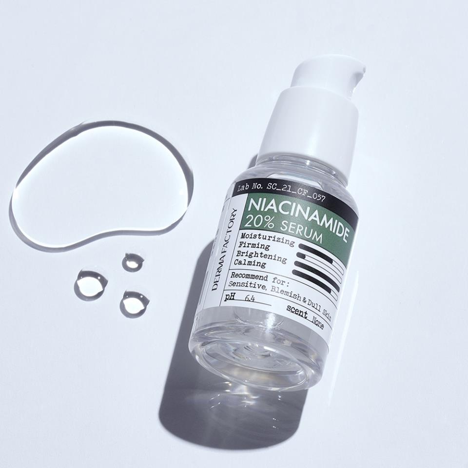 Serum dưỡng trắng da Niacinamide 20% (B3 20%) Derma factory SND6008 Zelda Store