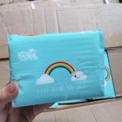 THÙNG 30 GÓI GIẤY ĂN CẦU VỒNG CAO CẤP