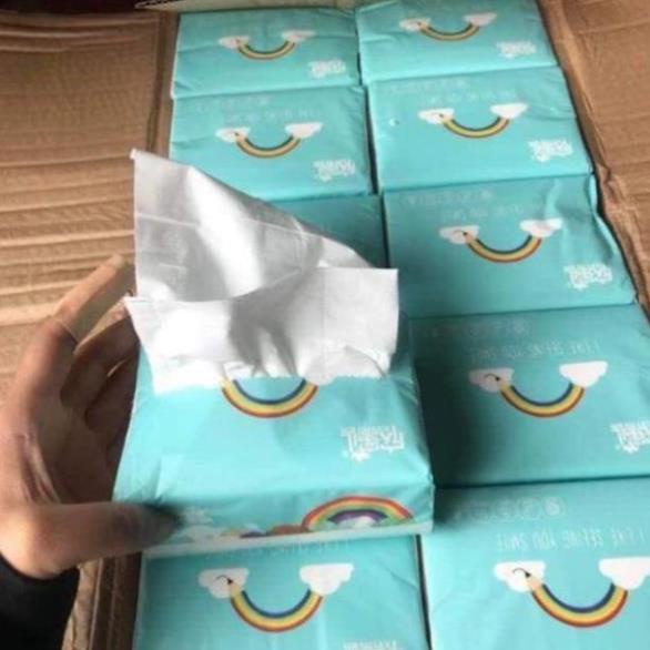 THÙNG 30 GÓI GIẤY ĂN CẦU VỒNG CAO CẤP