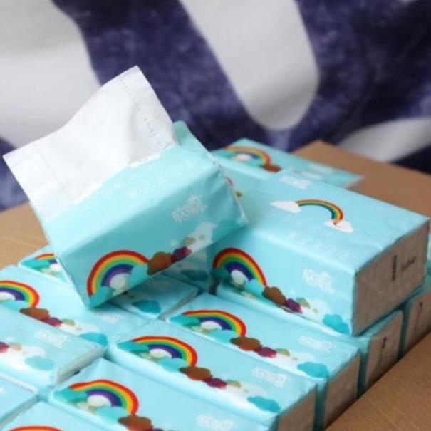 THÙNG 30 GÓI GIẤY ĂN CẦU VỒNG CAO CẤP