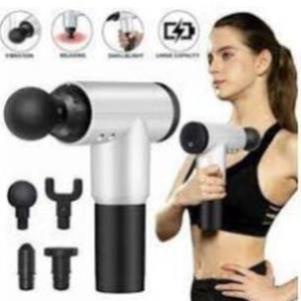 Máy massage cầm tay 6 chế độ - súng massage trị đau giãn cơ rẻ nhất shopee