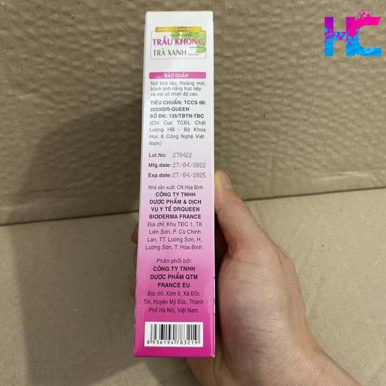 Dung dịch Vệ sinh phụ nữ Trầu không Trà xanh Nano bạc - hang_chuan